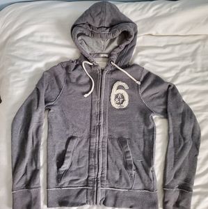 Abercrombie & Fitch zip up hoodie in men's small